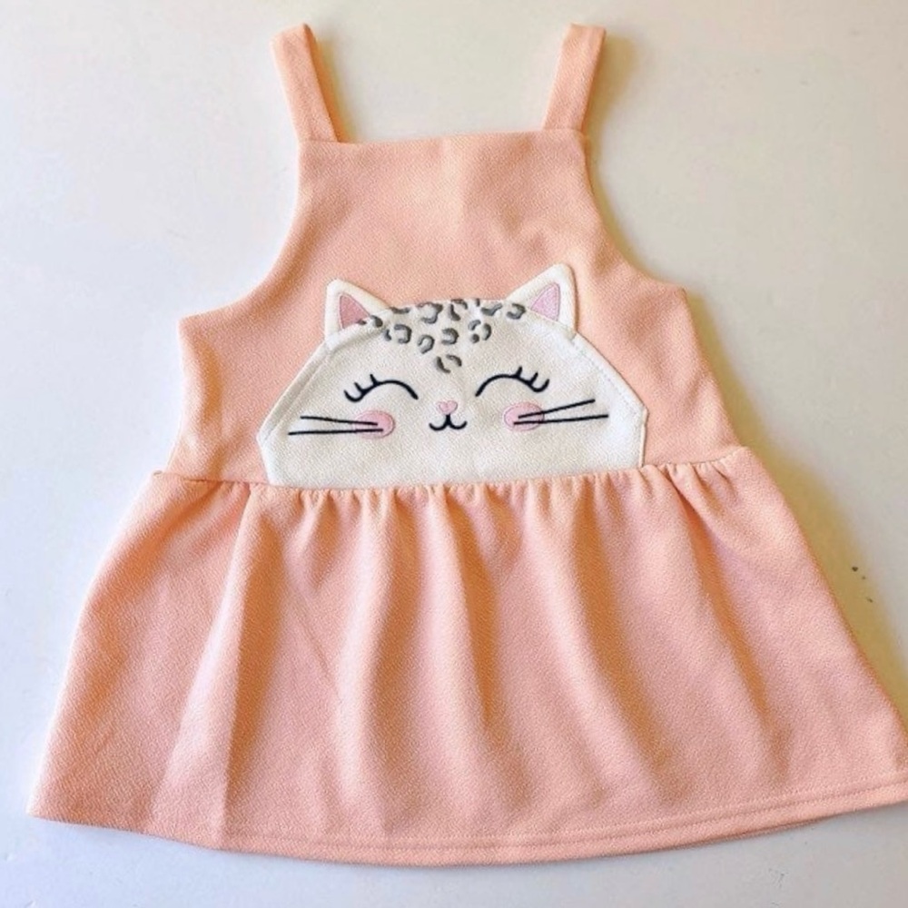 Youngland cat pinnie dress